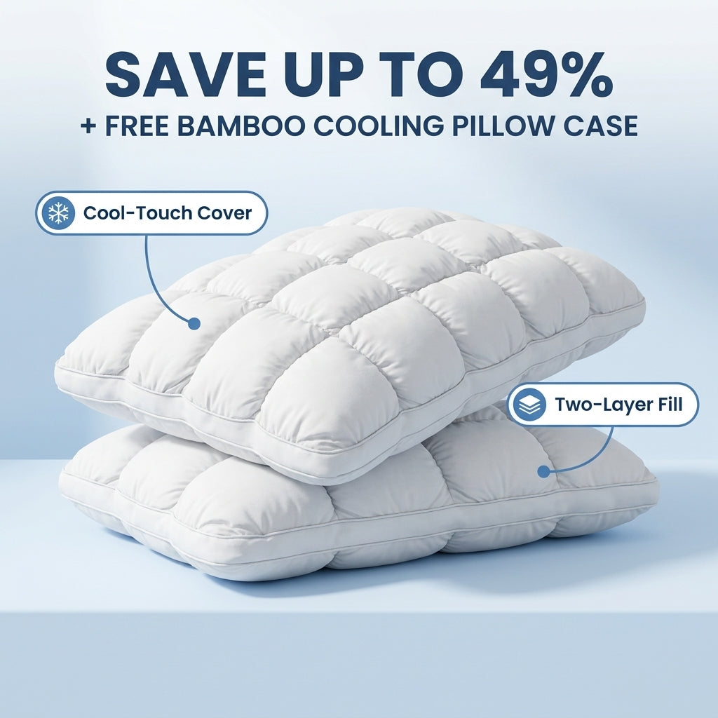 SnuggleSleep Marshmallow Puffy Pillow